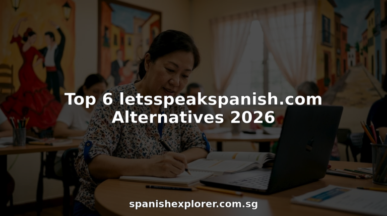 Top 6 letsspeakspanish.com Alternatives 2026