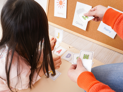 Learning Spanish vocabulary for daily use using flashcards and word cards